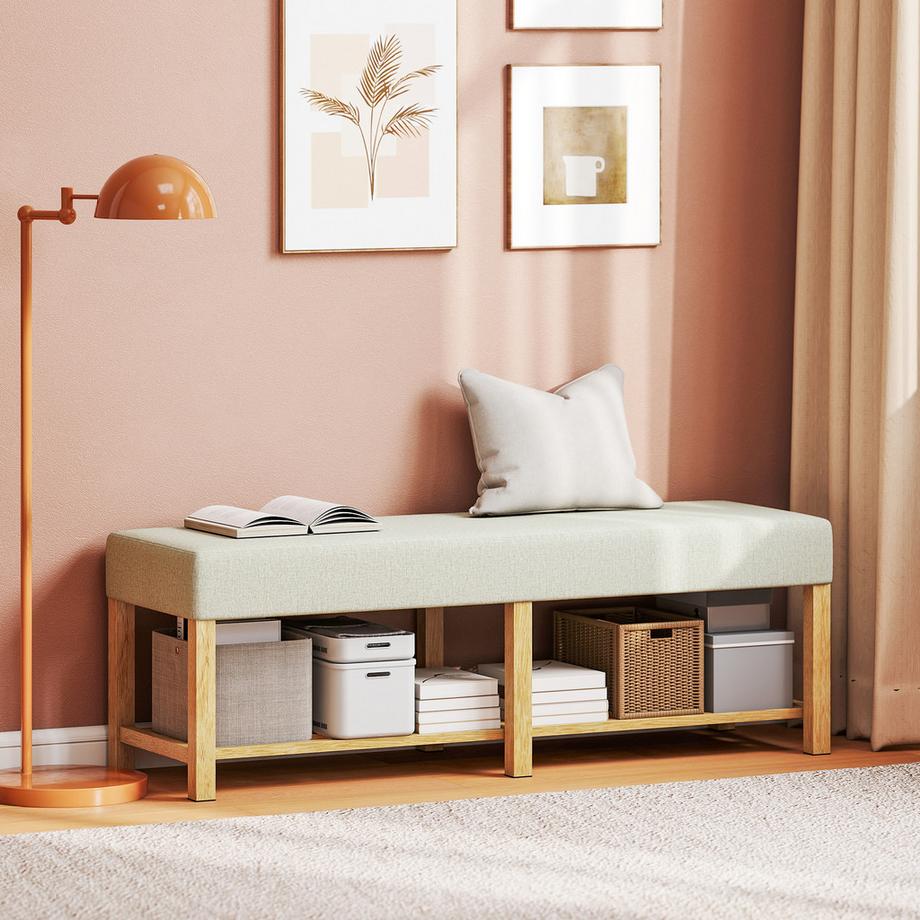 HOMCOM banc à chaussures  