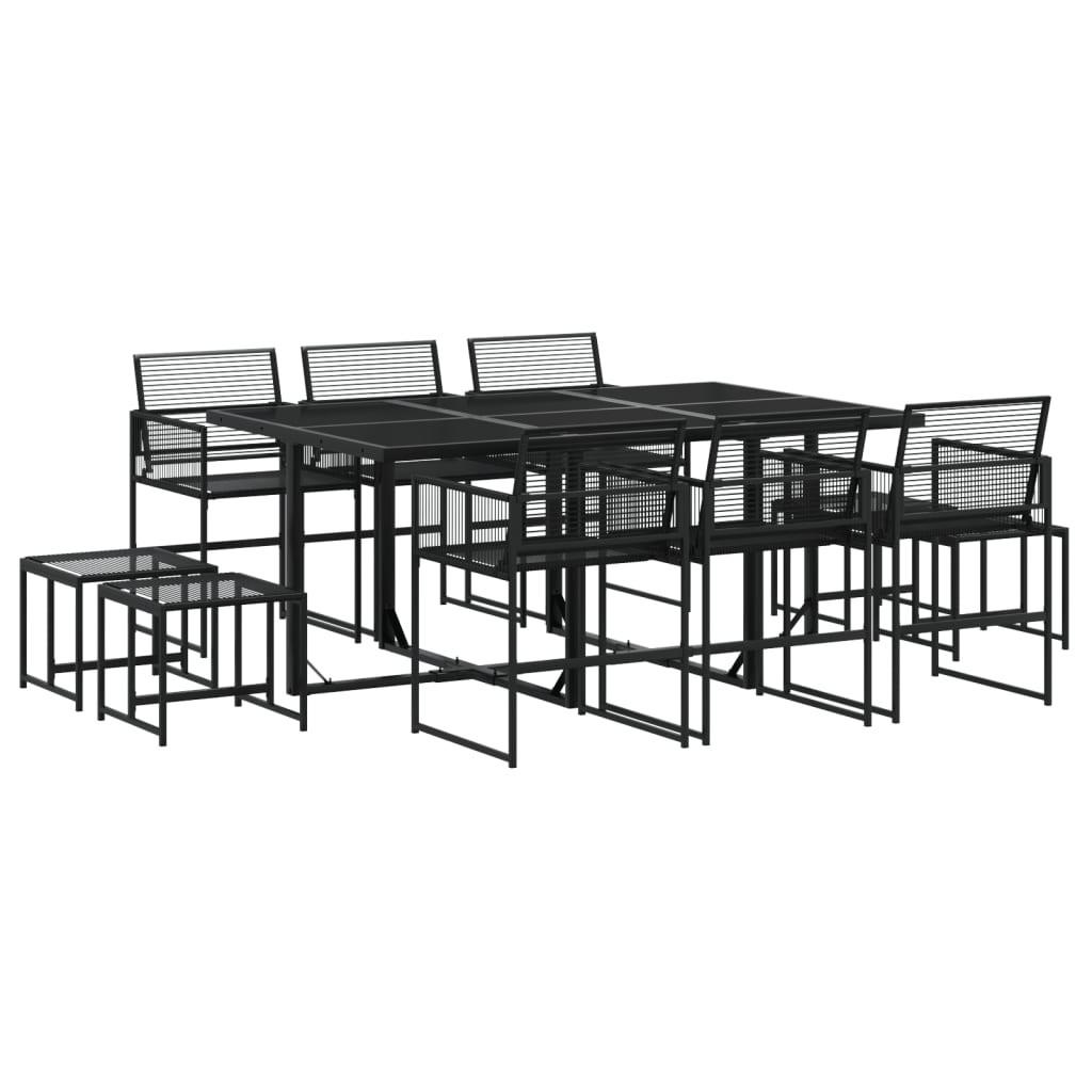 VidaXL set da pranzo da giardino Polirattan  