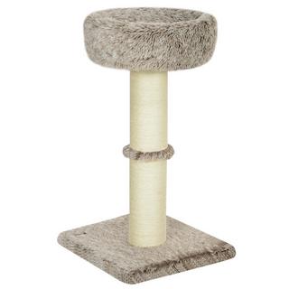 Northio  Tiragraffi Tiragraffi alto 87 cm con letto, tronco spesso, tiragraffi per gatti con tiragraffi in sisal, per gatti fino a 6 kg, da interno, marrone 