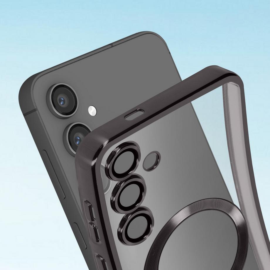 Avizar  MagSafe Hülle Samsung S24 Plus Schwarz 