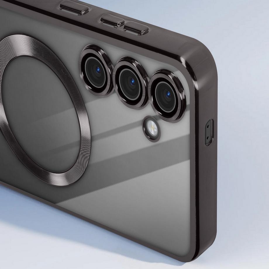 Avizar  MagSafe Hülle Samsung S24 Plus Schwarz 