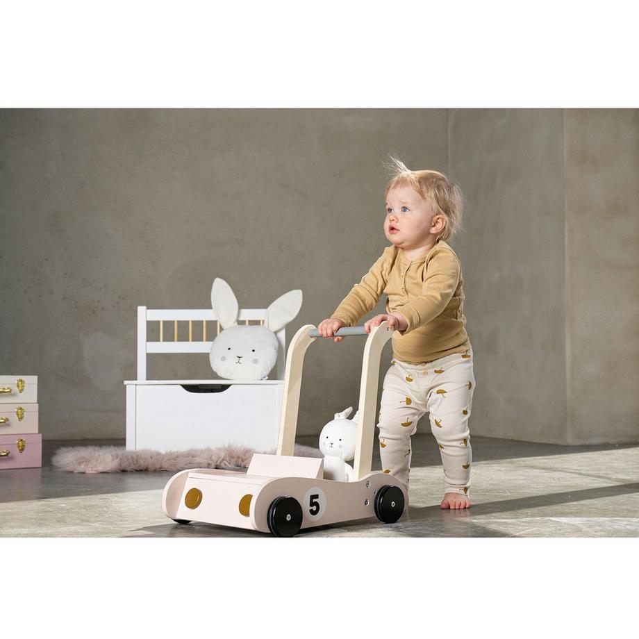 JaBaDaBaDo  Lapin qui apprend à marcher en charrette 