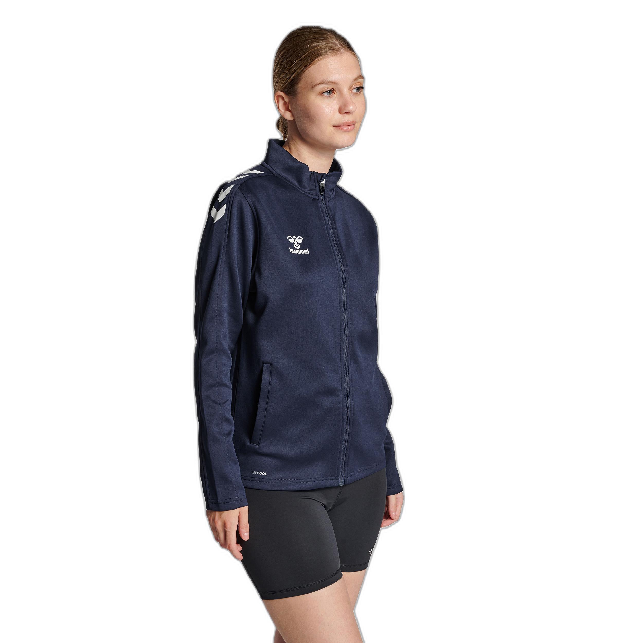 Hummel  giacca della tuta con ezza zip huel core xk 