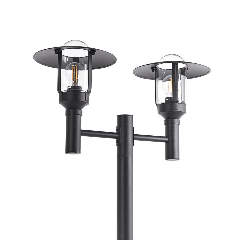 Beliani Lampione en Alluminio Retrò TIZU  