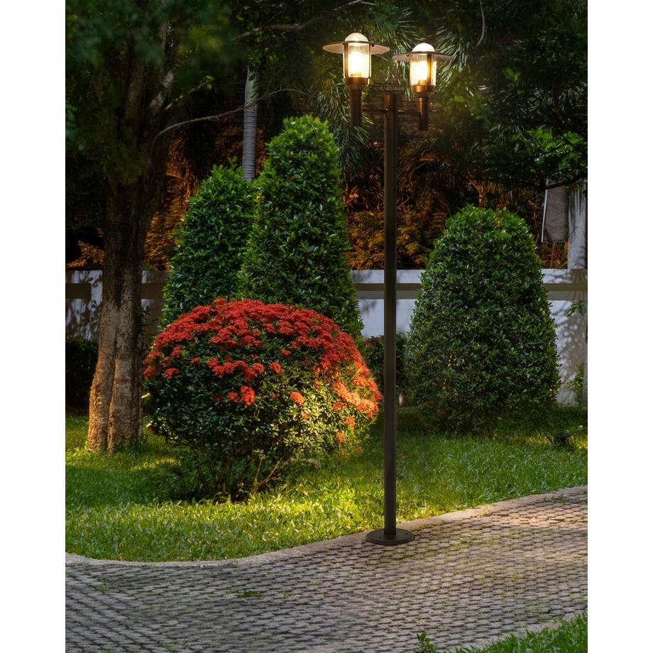 Beliani Lampione en Alluminio Retrò TIZU  