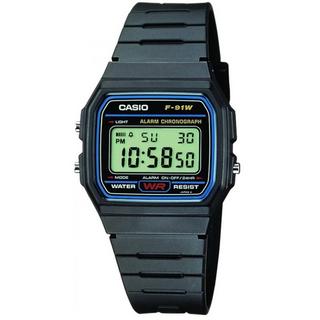 CASIO  Collection F-91W-1YEG 