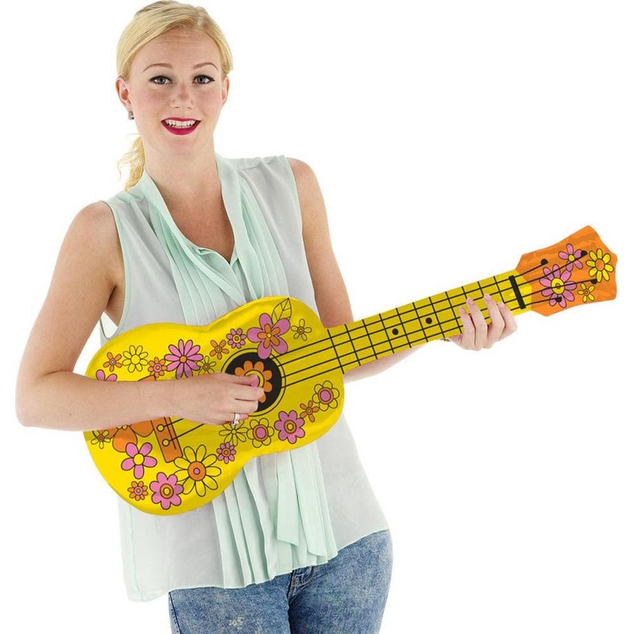FOLAT  Aufblasbares Accessoire akustische Gitarre 