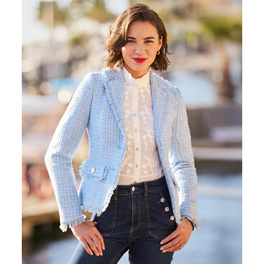 Joe Browns Einreihige Boucléjacke  