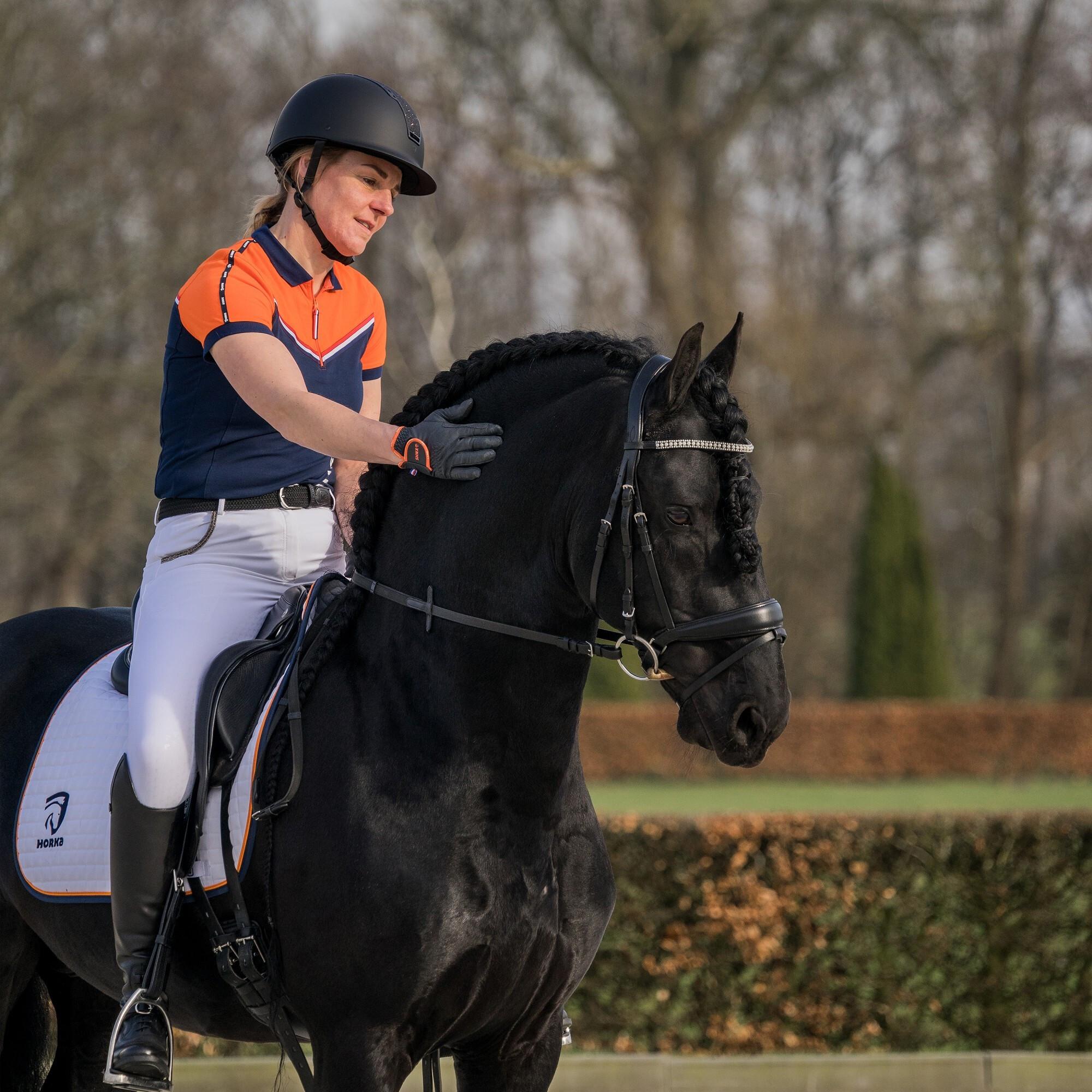 HORKA  polo d'équitation avec polygiene knh 