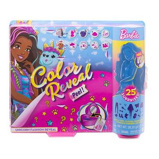 Barbie  Color Reveal Puppe & Haustier Fantasy Fashion Einhorn 