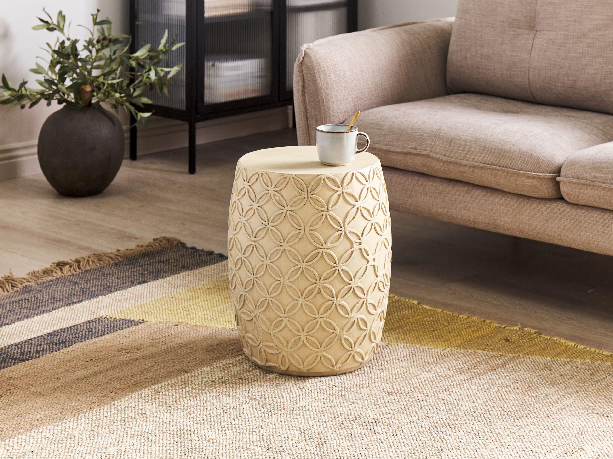 Beliani Tavolino en MgO Boho ZOGNO  