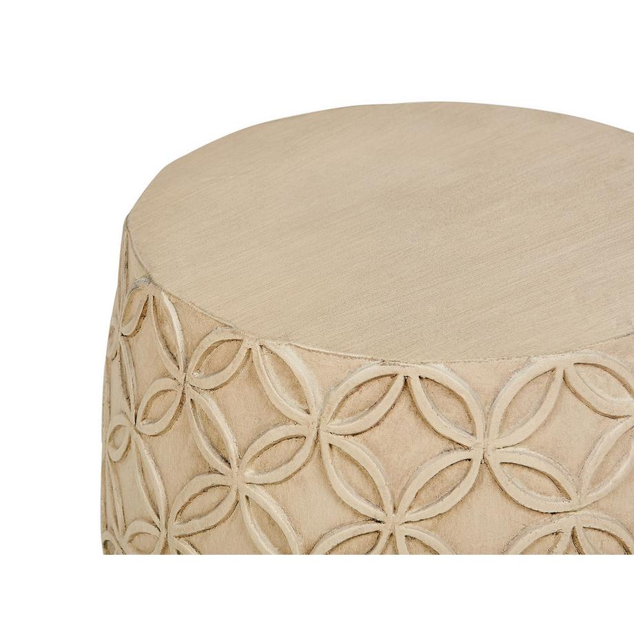 Beliani Table d'appoint en MgO Boho ZOGNO  