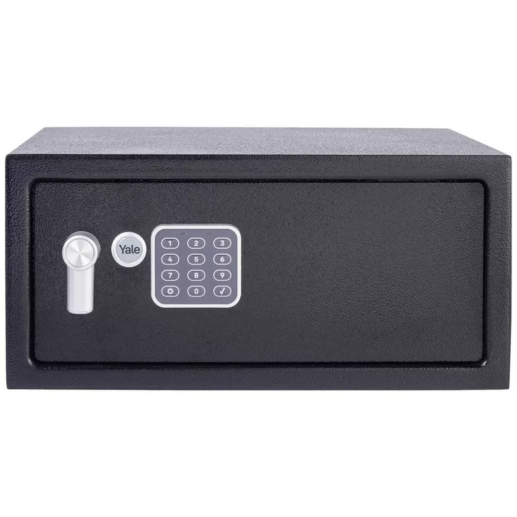 Yale - Value Safe Möbeltresor Laptop, 90X120MM, Schwarz