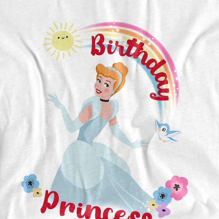 Cinderella Birthday Princess Maglietta  