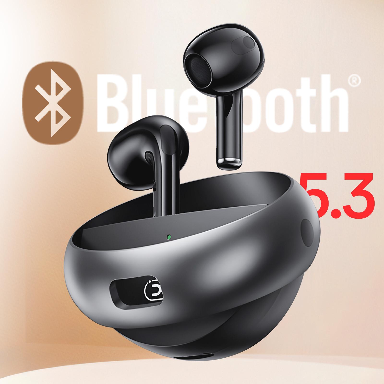 Avizar  Écouteurs Bluetooth XO Microphone noir 