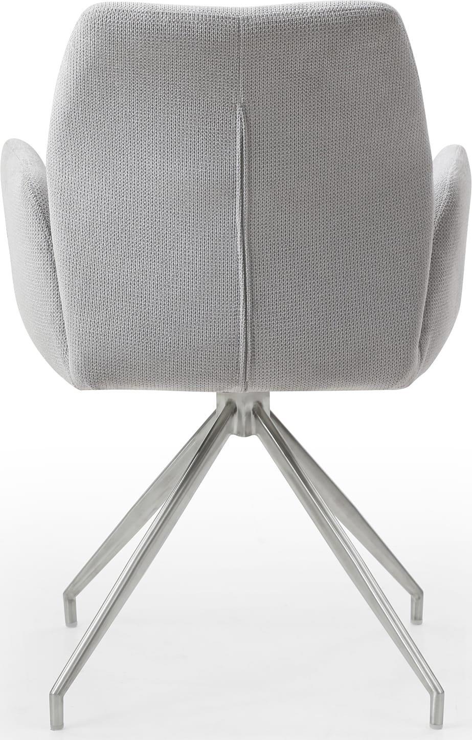 mutoni Fauteuil avec fonction pivotante, gris clair  