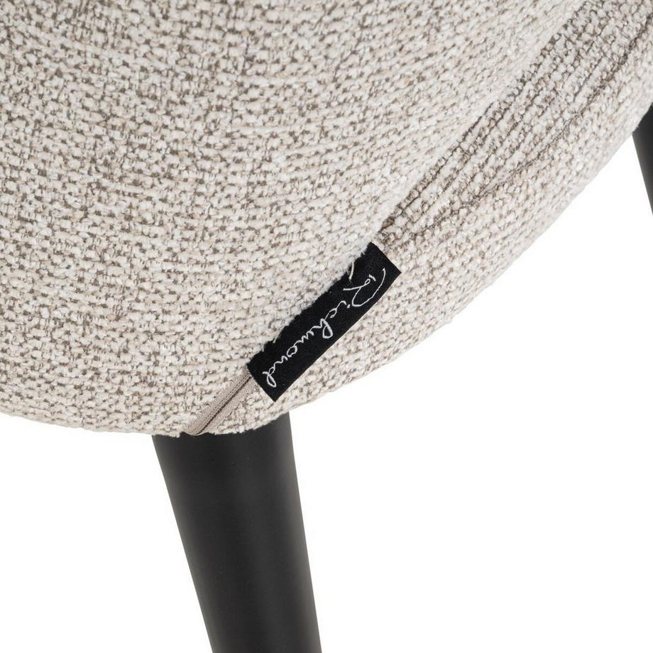 Richmond Interiors Esszimmerstuhl Tabitha natural fancy (2er-Set) (objekttauglich)  