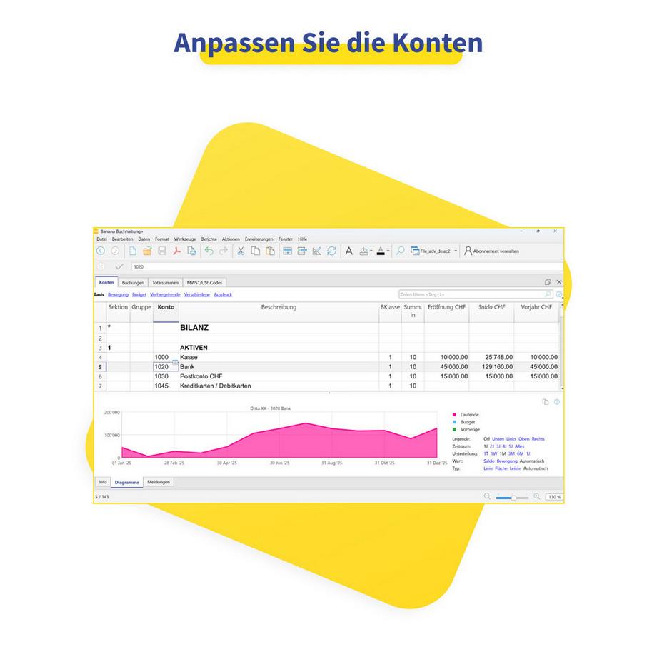 Banana.ch SA  Banana Buchhaltung Plus    Professional  Plan 