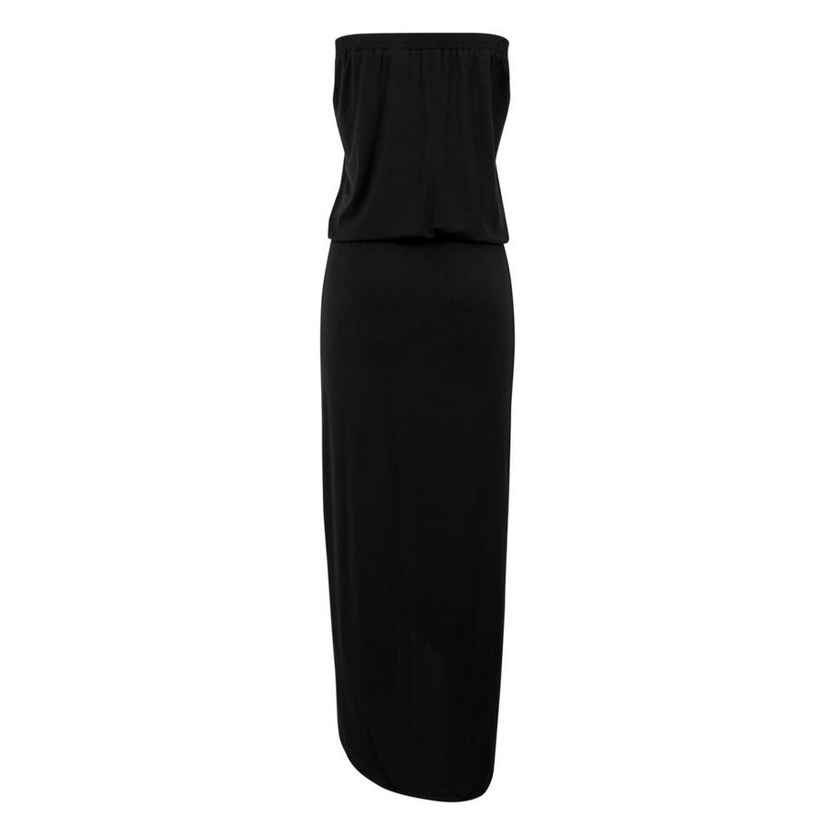 URBAN CLASSICS Robe Bandeau avec ourlet asymétrique  
