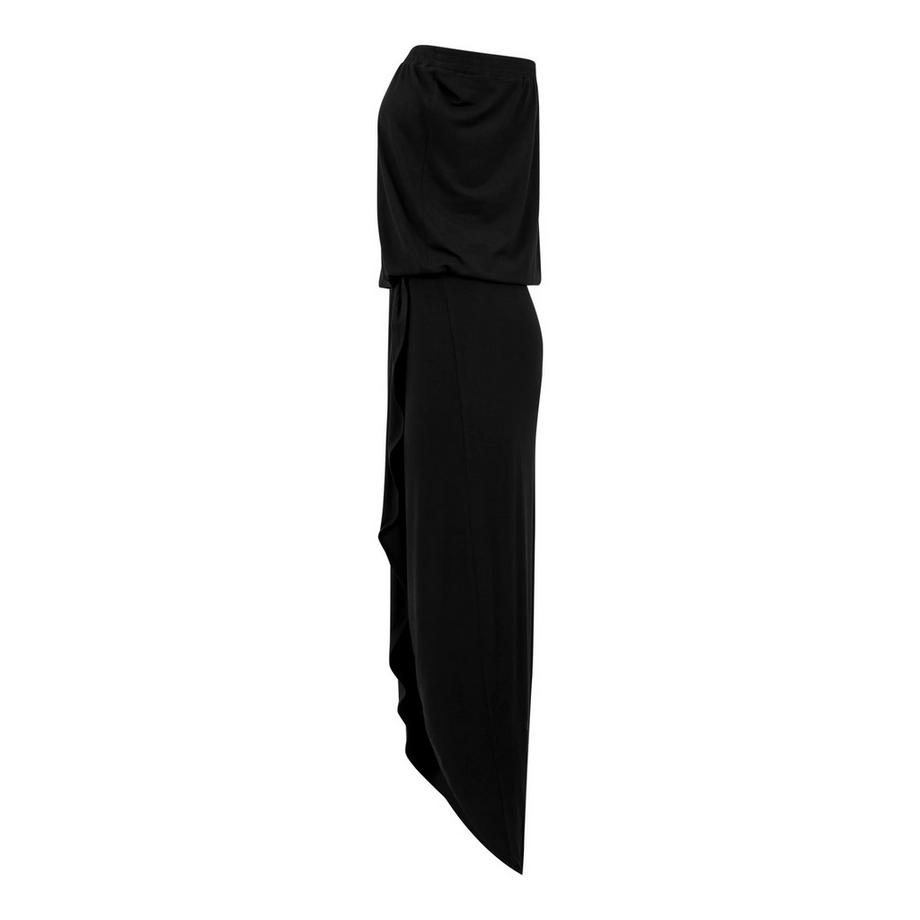 URBAN CLASSICS Robe Bandeau avec ourlet asymétrique  