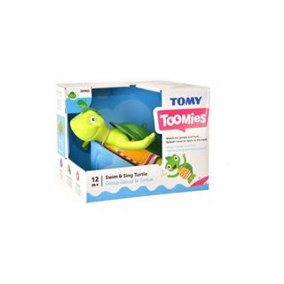 TOMY  Tomy Toomies Swim n Sing Turtle Animale per vasca Multicolore 