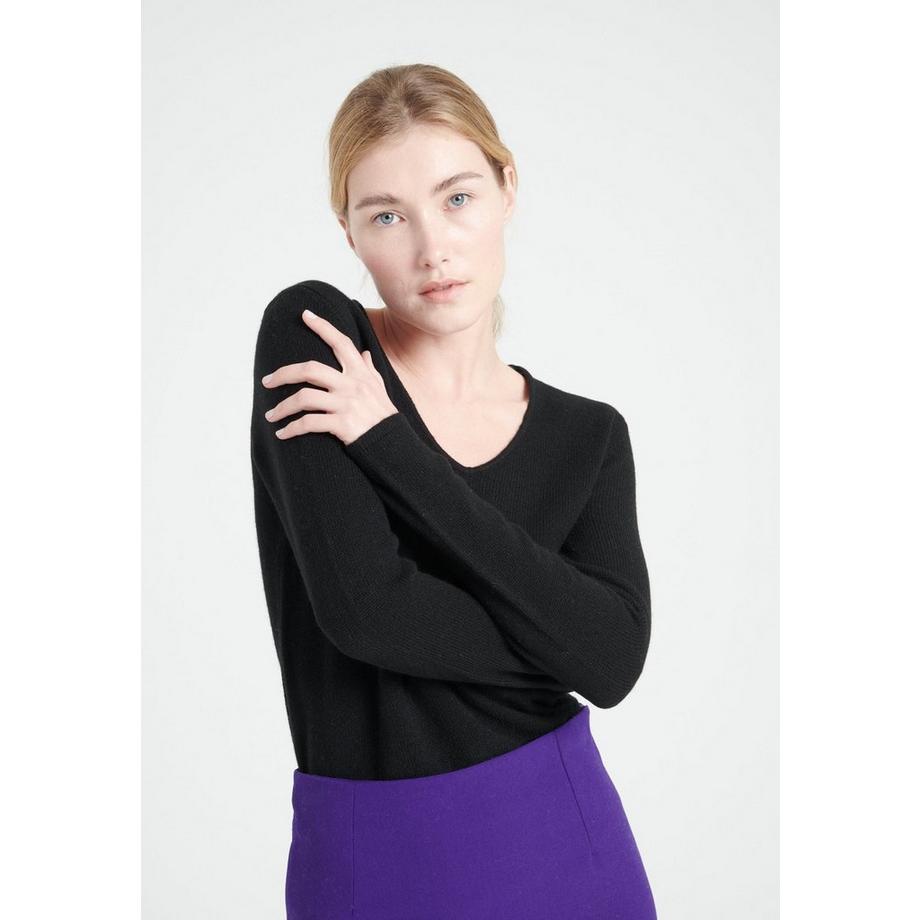 Studio Cashmere8 LILLY 20 Pullover V-Ausschnitt 4 Fäden  