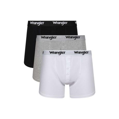 Wrangler  Shorty 3 Pack Button Fly Trunks Tait 