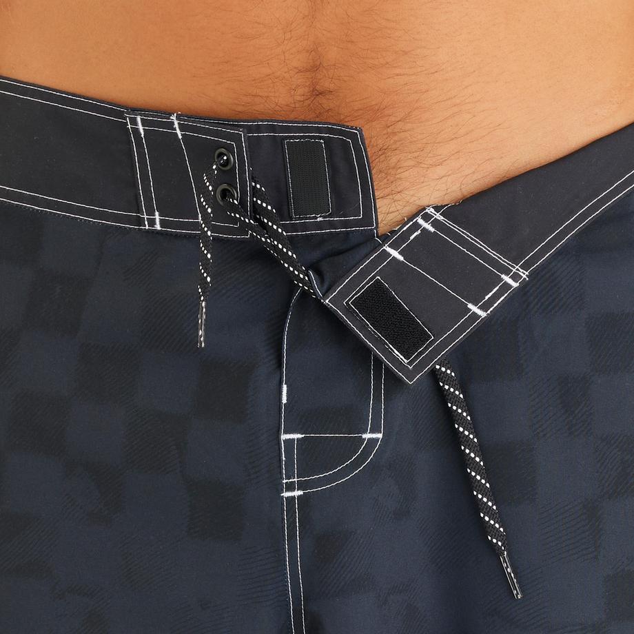 DECATHLON Boardshorts Surf 500 18 Zoll Lang Marineblau  