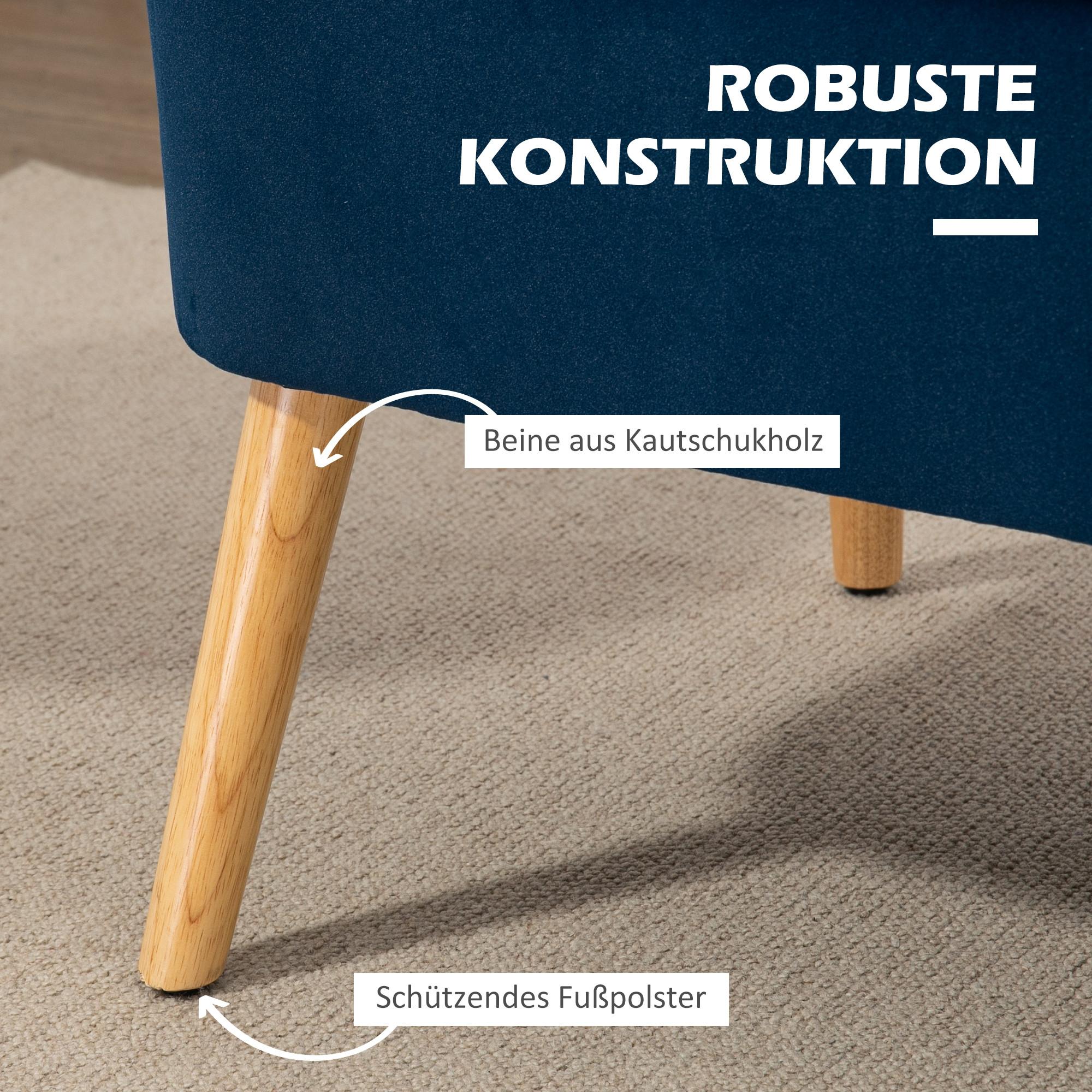 HOMCOM Sofa 2-Sitzer  