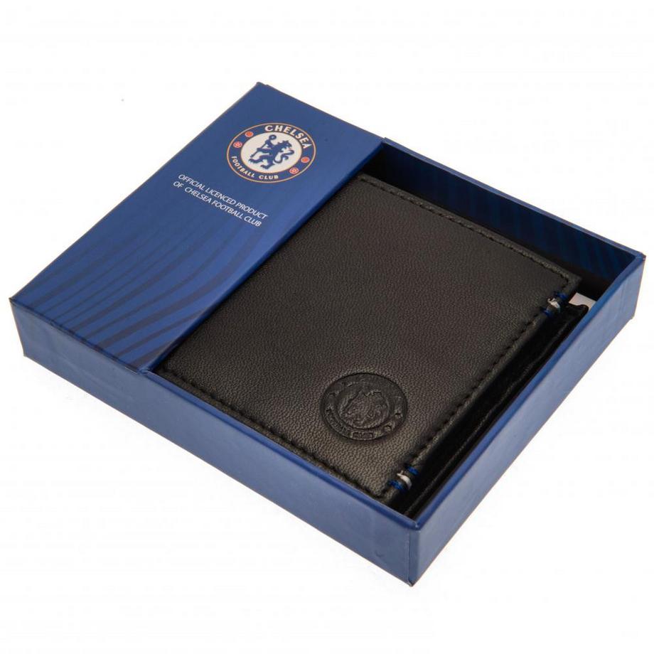 Chelsea FC Genähte Lederbrieftasche  