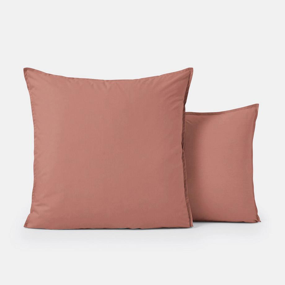 Taie enfant uni percale de coton biologique