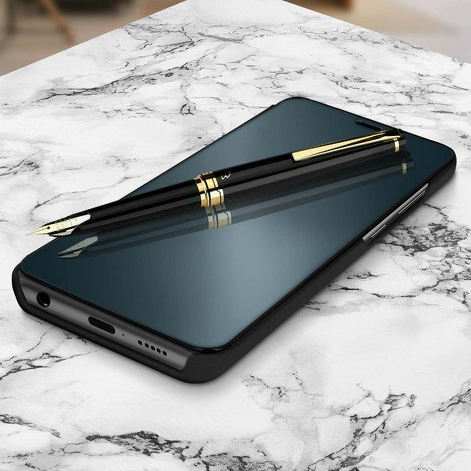 Avizar  Spiegelhülle Samsung Galaxy A51 Schwarz 