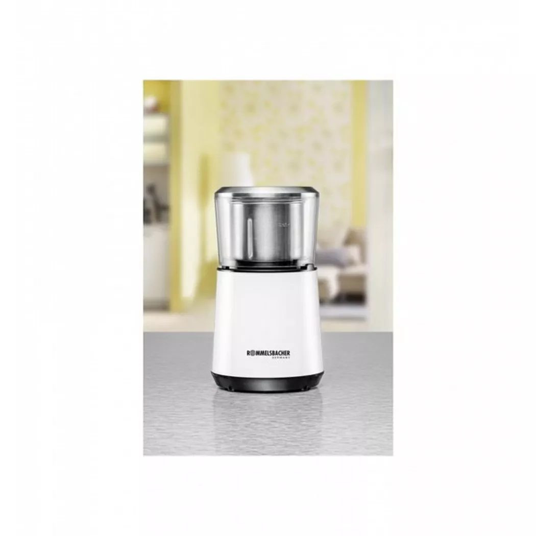 Rommelsbacher – Kaffeemühle EMK 500 mit integrierter Waage, Schwarz