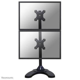 NewStar  Neomounts by Newstar FPMA-D700DDV 2 vie Piedistallo per monitor 25,4 cm (10) - 68,6 cm (27) Regolabile in altezza 