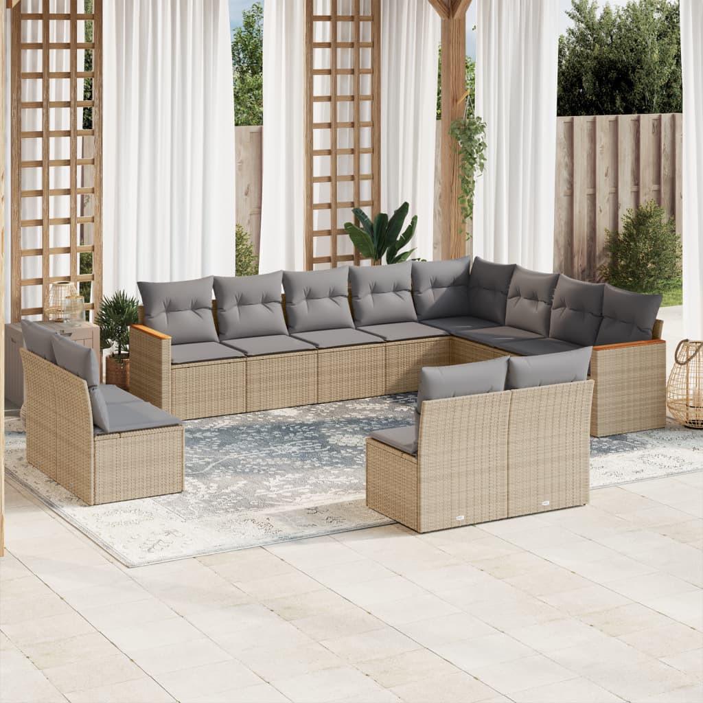 VidaXL Garten sofagarnitur poly-rattan  