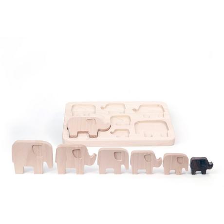 Bajo  Puzzle Elefant Holz, Bajo 