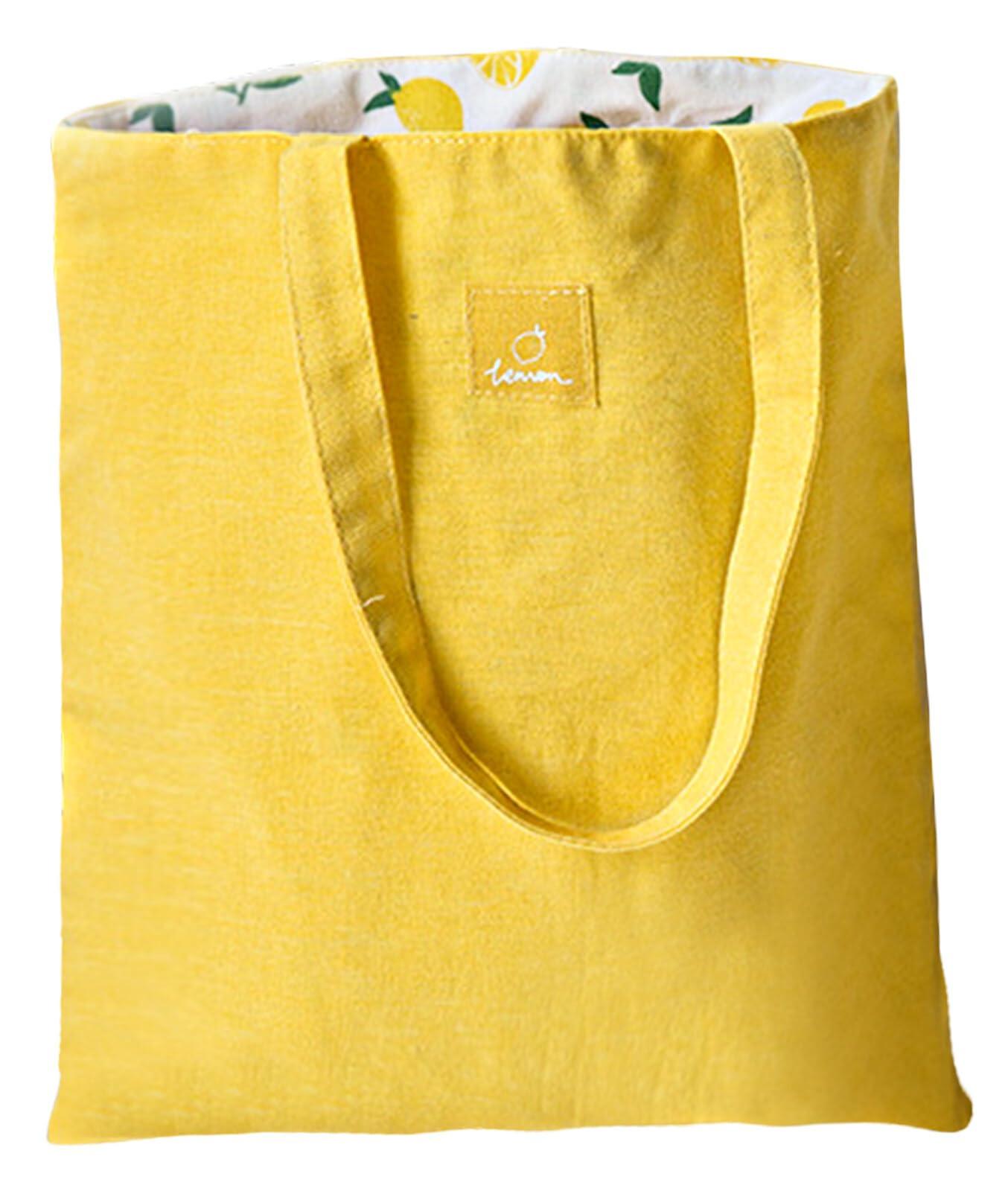 Only-bags.store  Sac recyclé double face, sac en coton, sac à bandoulière en toile 