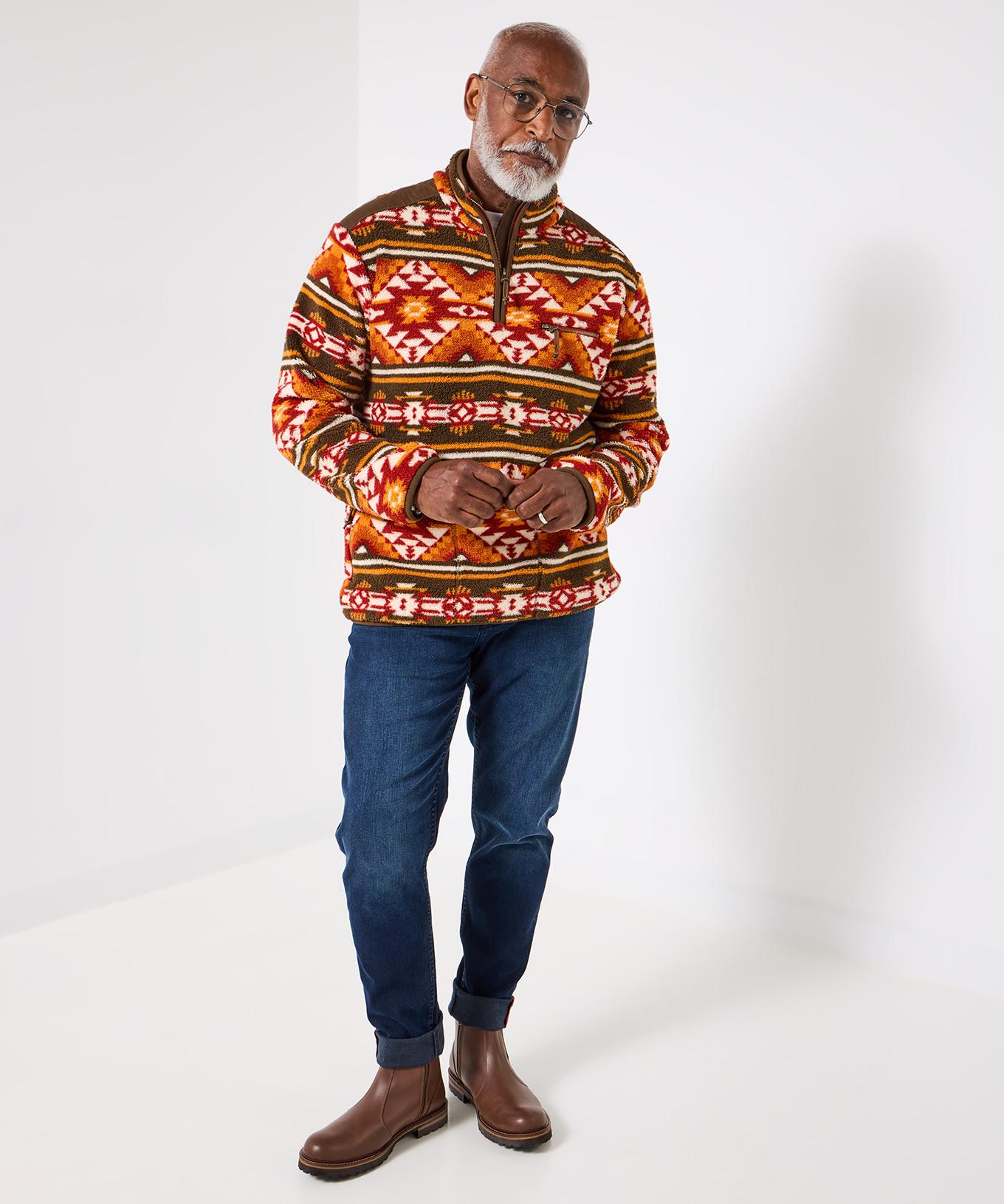 Joe Browns Top in pile collo a imbuto  