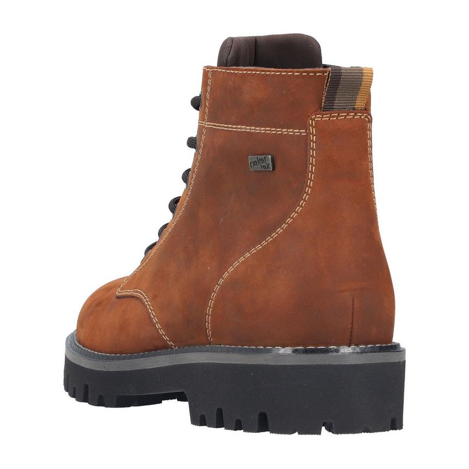 Rieker Schnürstiefelette mit kräftiger Sohle  