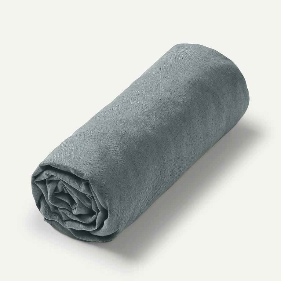 AM.PM Lenzuolo con angoli Elina in lino lavato  