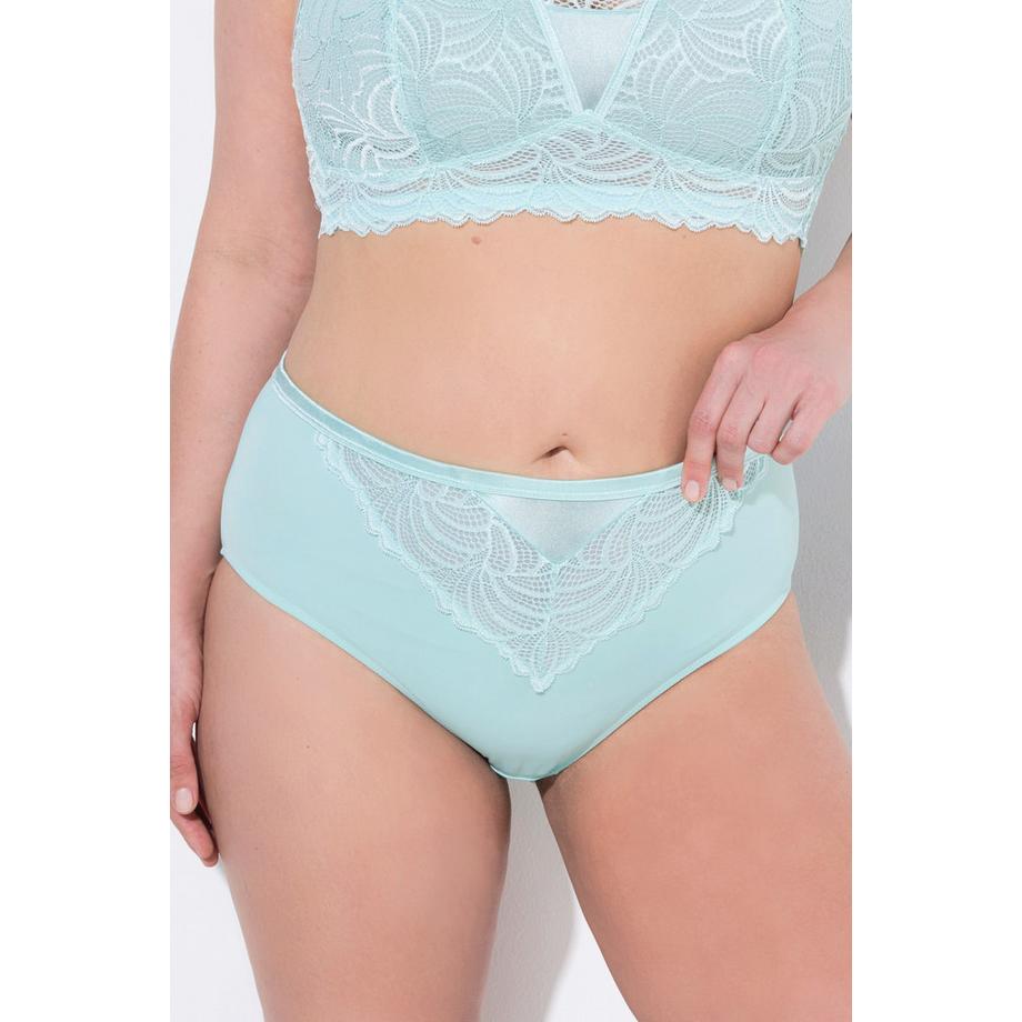 Ulla Popken Culotte midi dentelle microfibres  