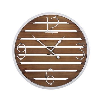 Wanduhr aus Tannenholz Rustikal ARRIAGA