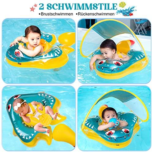 Activity-board  Schwimmring Baby mit Sonnendach, Schwimmring Baby 