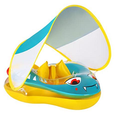 Activity-board  Schwimmring Baby mit Sonnendach, Schwimmring Baby 