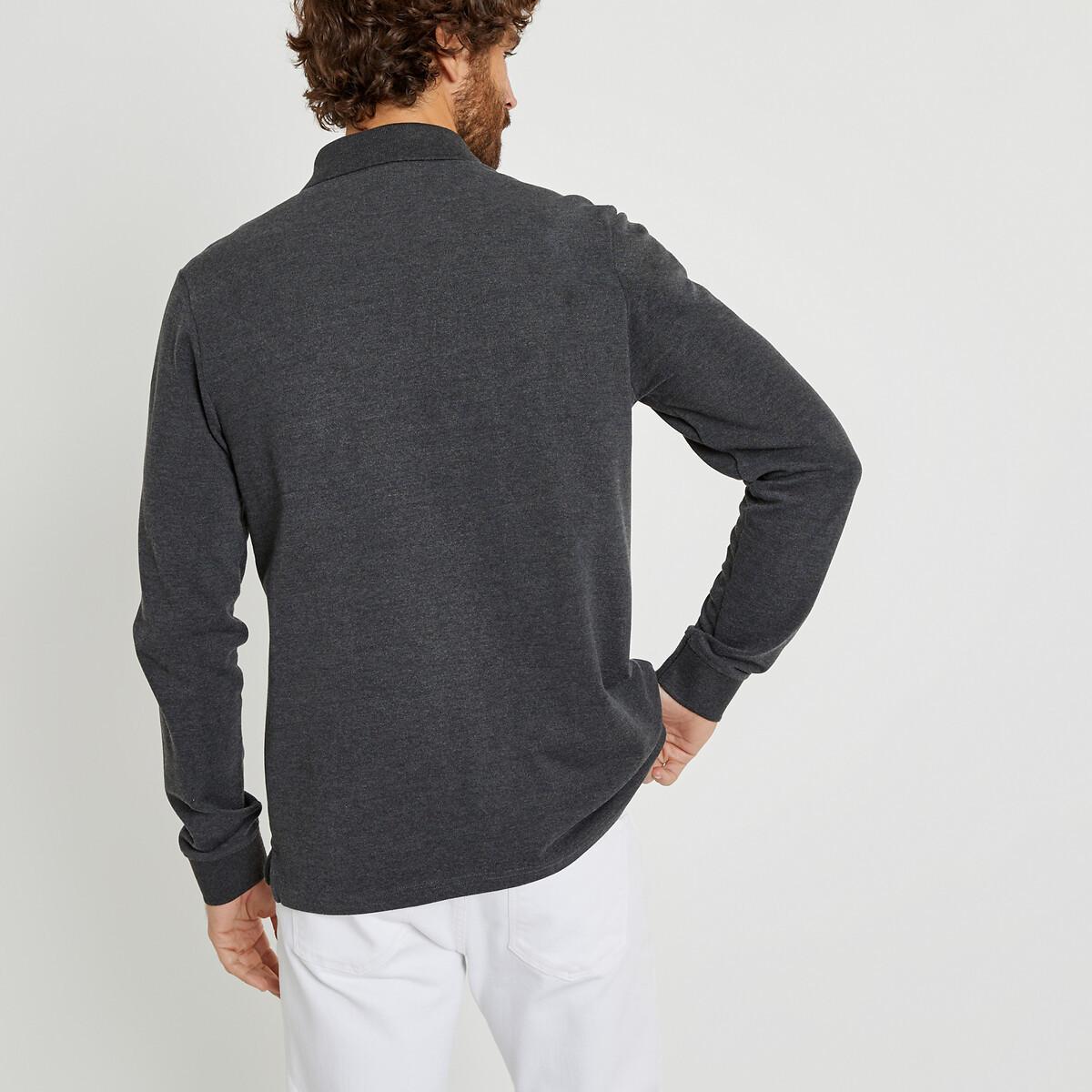 La Redoute Collections Langärmeliges Poloshirt  