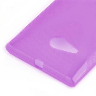 Cadorabo  Housse compatible avec Nokia Lumia 730 - Coque de protection en silicone TPU flexible au design X-Line 