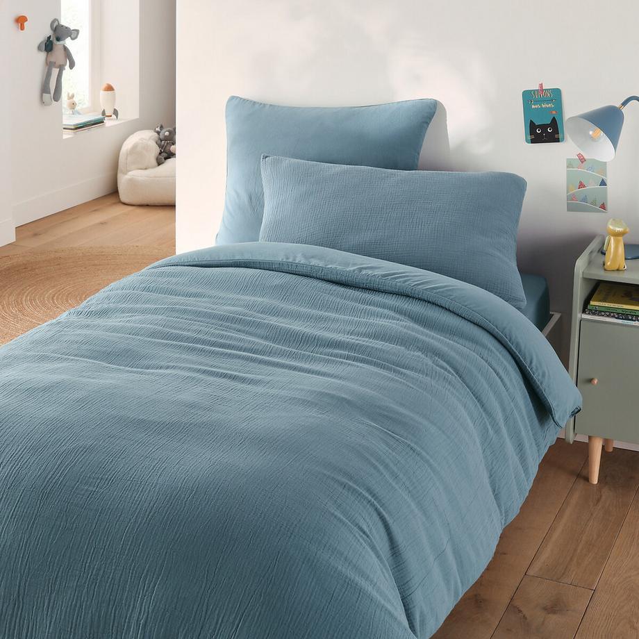 La Redoute Intérieurs Taie d'oreiller enfant gaze coton lavé  