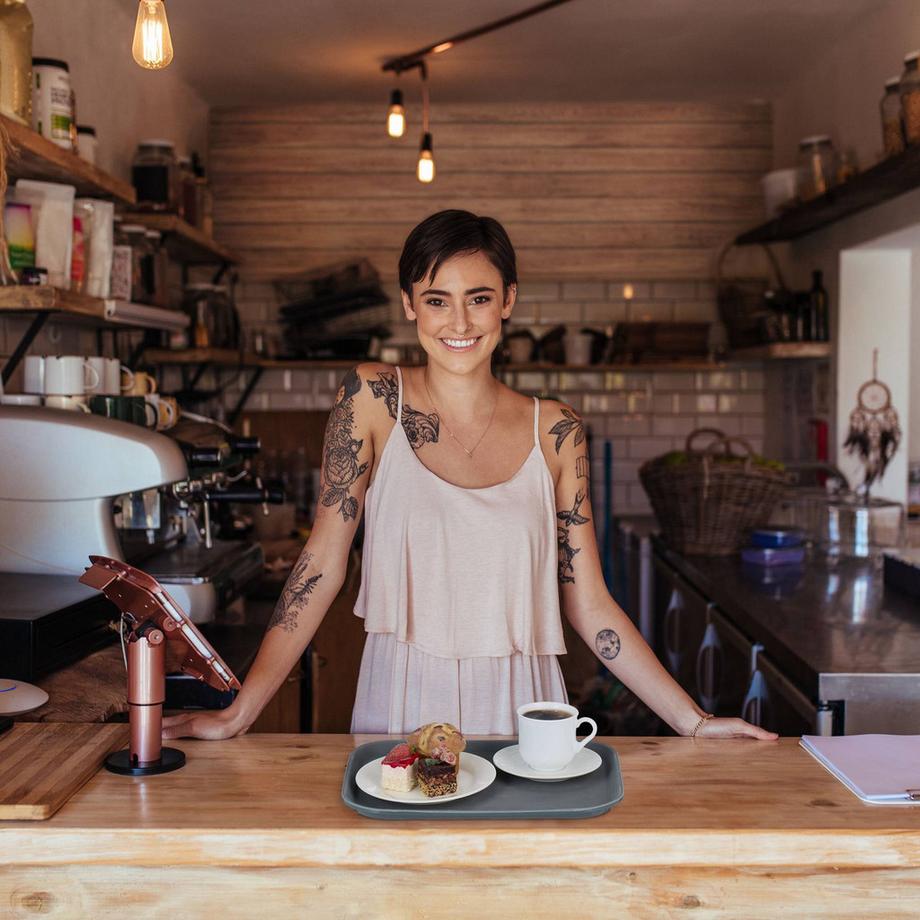 Northio  Serviertablett 3er-Pack in Grau 