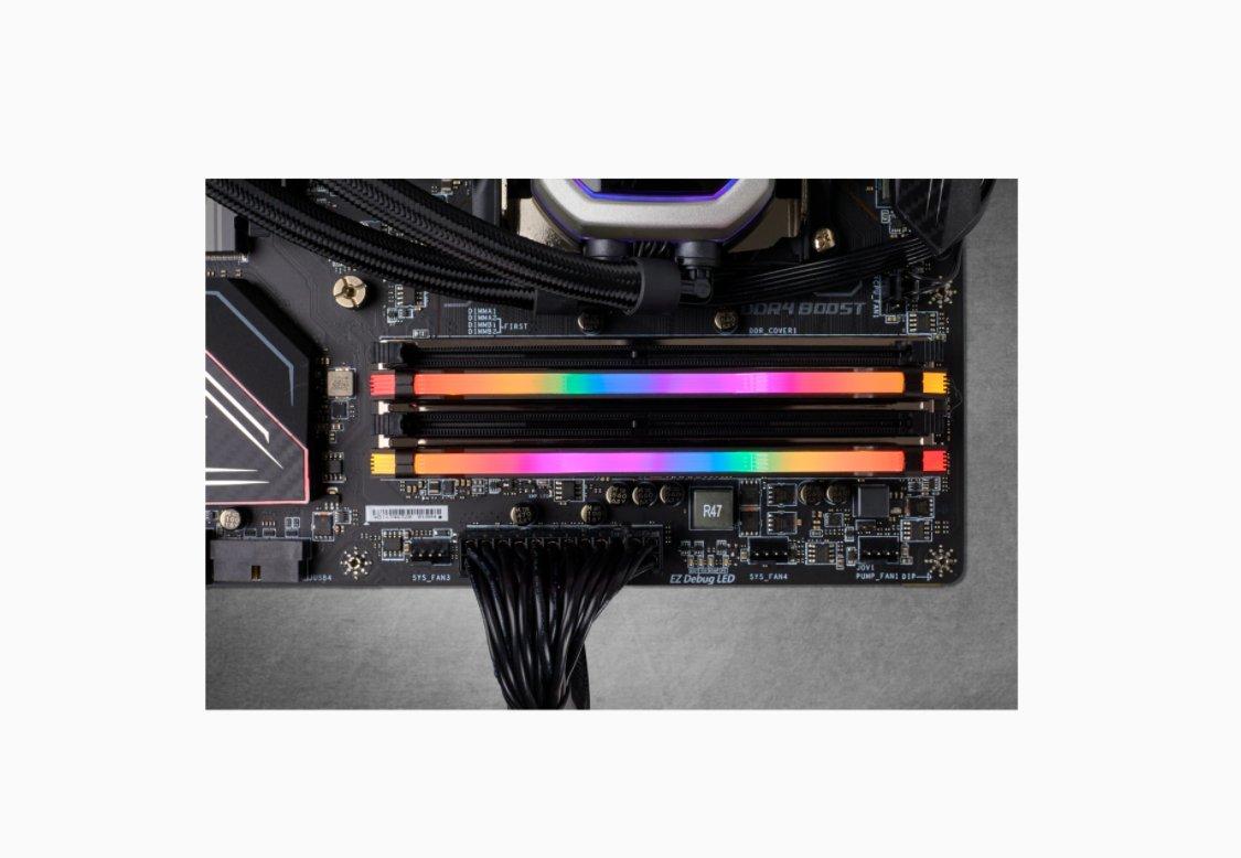 Corsair  Vengeance RGB Pro (2 x 16GB, DDR4-3200, DIMM 288) 