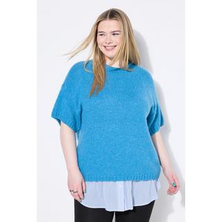 Studio Untold Pull Oversize Maille Fantaisie Manches Courtes  